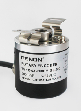 PENON电机旋转编码器WZKX-6A-200BM-G5-24C全新现货 安装指导