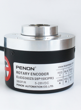 PENON编码器EL63G360Z5/28P15X3PR3  EL63G3600S5/28P10X3PR