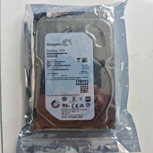 Seagate/希捷 ST3000DM001 3TB台式机硬盘7200转SATA3硬盘3T垂直