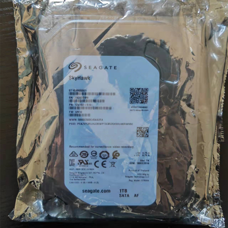 原装Seagate/希捷ST1000VX001 1T SATA台式机 录像机监控专用硬盘