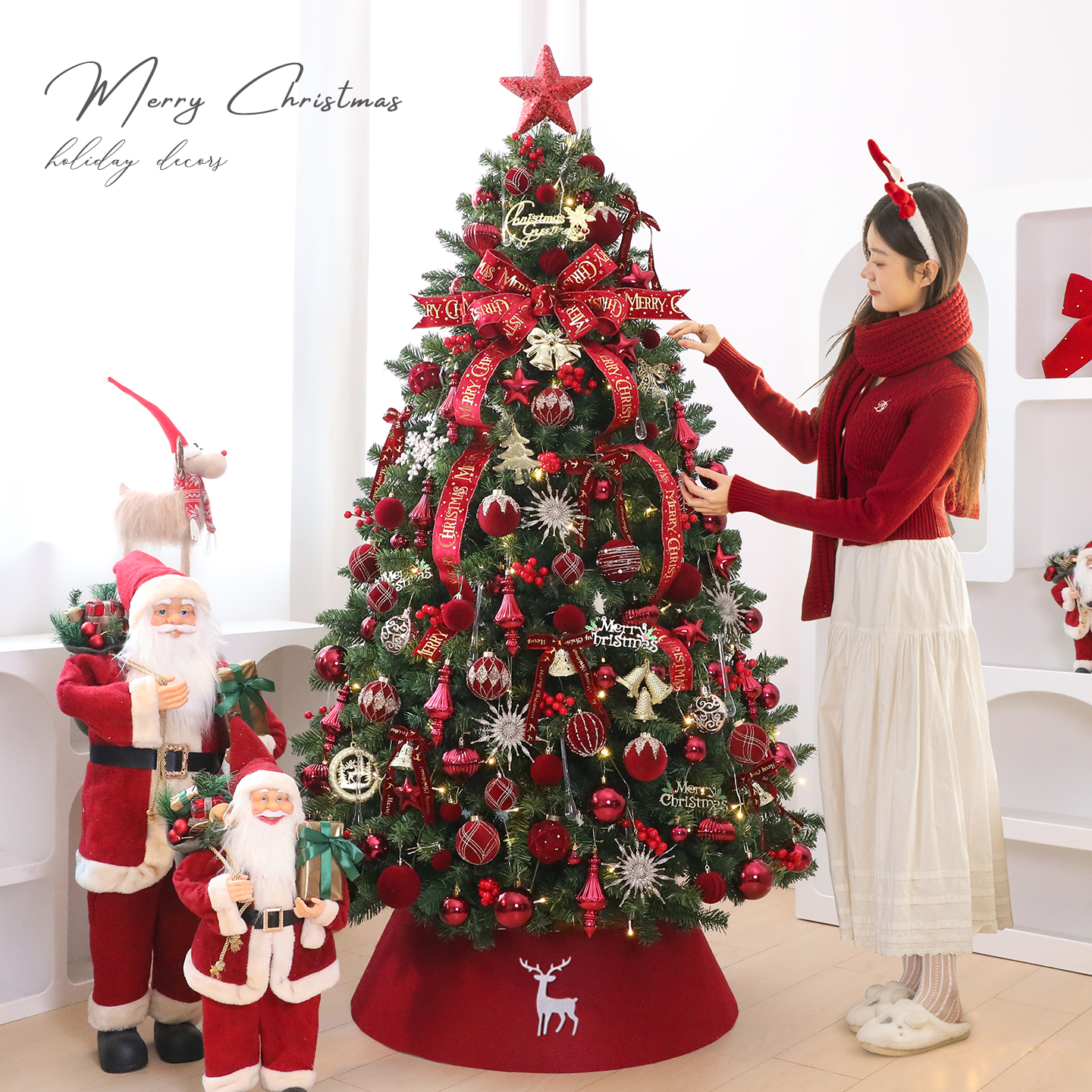 圣诞树网红爆款大型装饰摆件