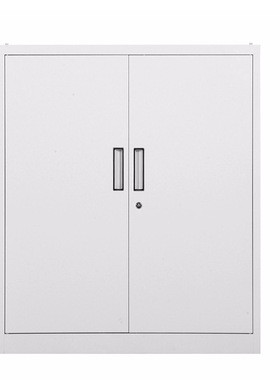 臻远 ZY-G102铁门矮柜文件柜资料柜档案柜顶柜850*390*1090灰白色