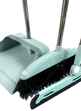 臻远 ZY-QJ010 A款蓝色扫把泡沫刮水3件套