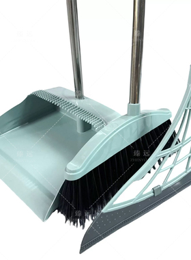 臻远 ZY-QJ011 A款蓝色扫把魔术扫把3件套