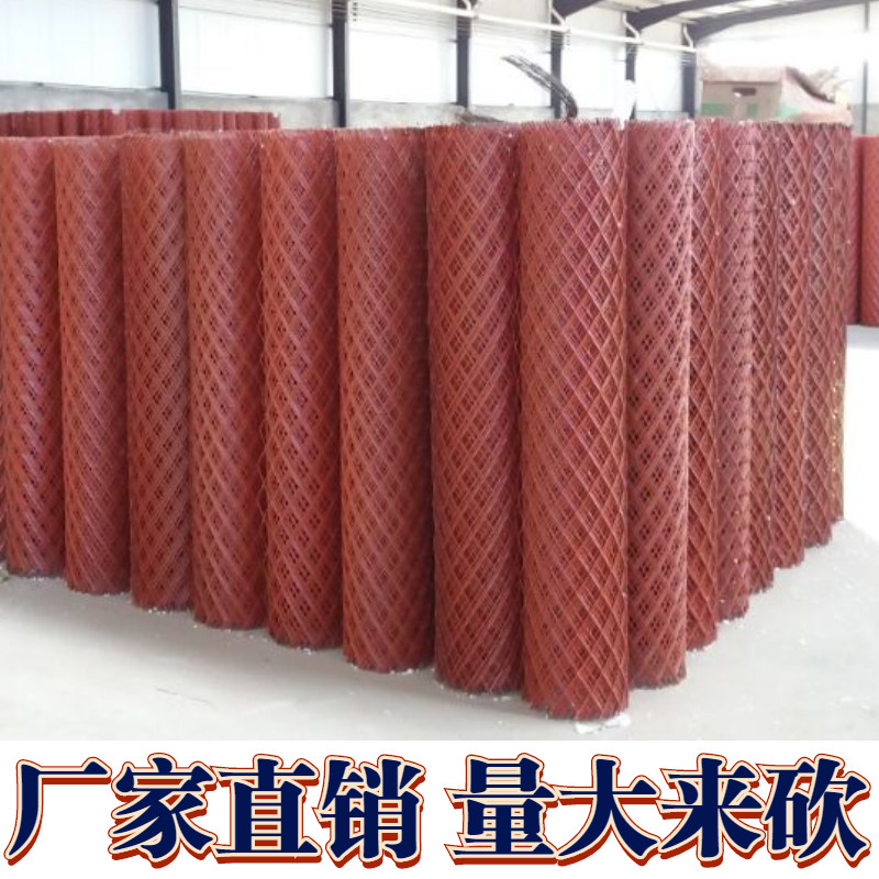 防锈菱形钢板网卷圈玉米铁丝网果园圈地围栏隔离防护网养鸡养殖网