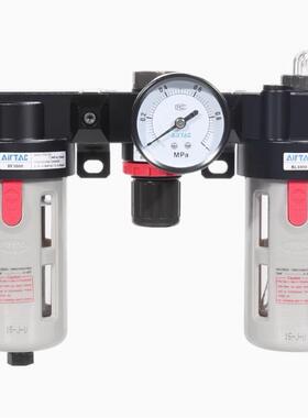 三联件油水分离调压过滤器气源处理器BC20001/3000/4000A1W