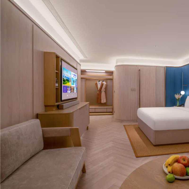 桔子水晶酒店家具标间五星级全套定制套房宾馆大床房桌椅组合定制