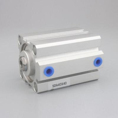 型薄型气缸SDA32X10X15X20X30X35X40X45X50X60X65X70X100SB