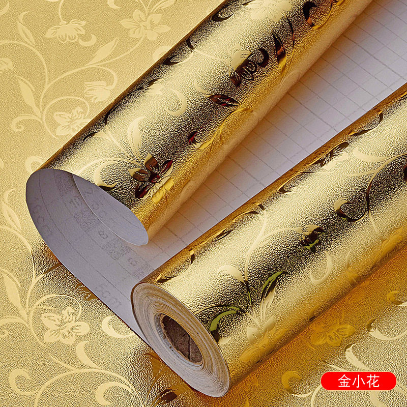 金色贴纸佛龛背景墙装饰金箔即时贴神台佛堂墙纸自粘不干胶土豪金