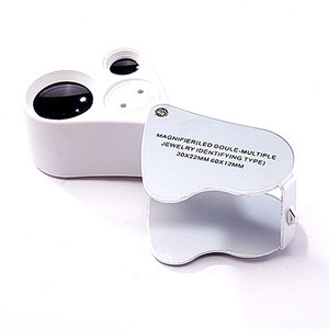 放大镜手持带灯高清60倍鉴定专业古玩玉石珠