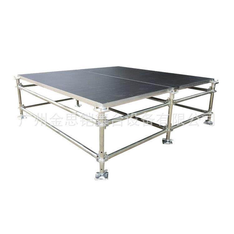 钢铁舞台移动拼装活动婚庆铝合金T台学校酒店折叠简易雷亚架子
