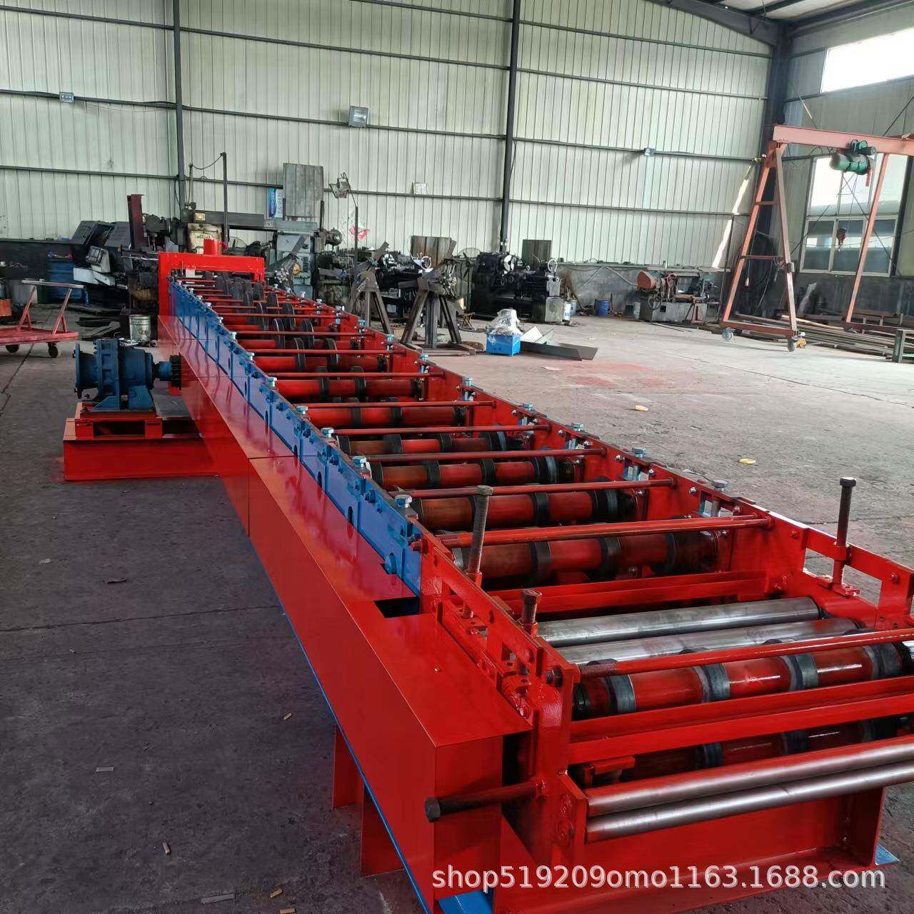 冷弯成型设备C型钢设备全自动彩钢瓦设备金属成型彩钢瓦压瓦机械