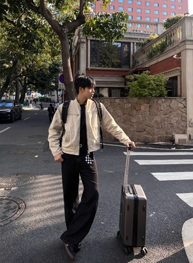 Without Me/ONEER 重工哈灵顿二代cleanfit重磅帆布休闲立领夹克