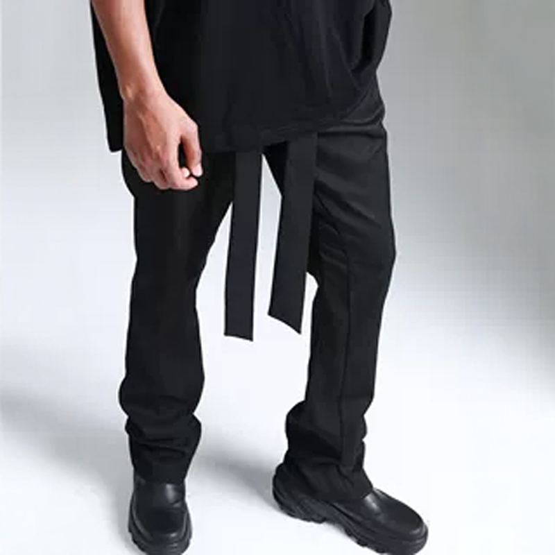 廓形剪裁微喇垂感休闲百搭西裤