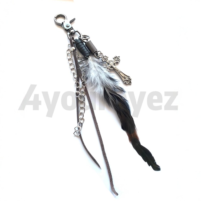 视觉系暗黑挂件钥匙扣