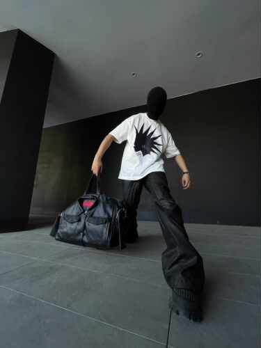 爆炸头Punk赛博朋克暗黑T恤