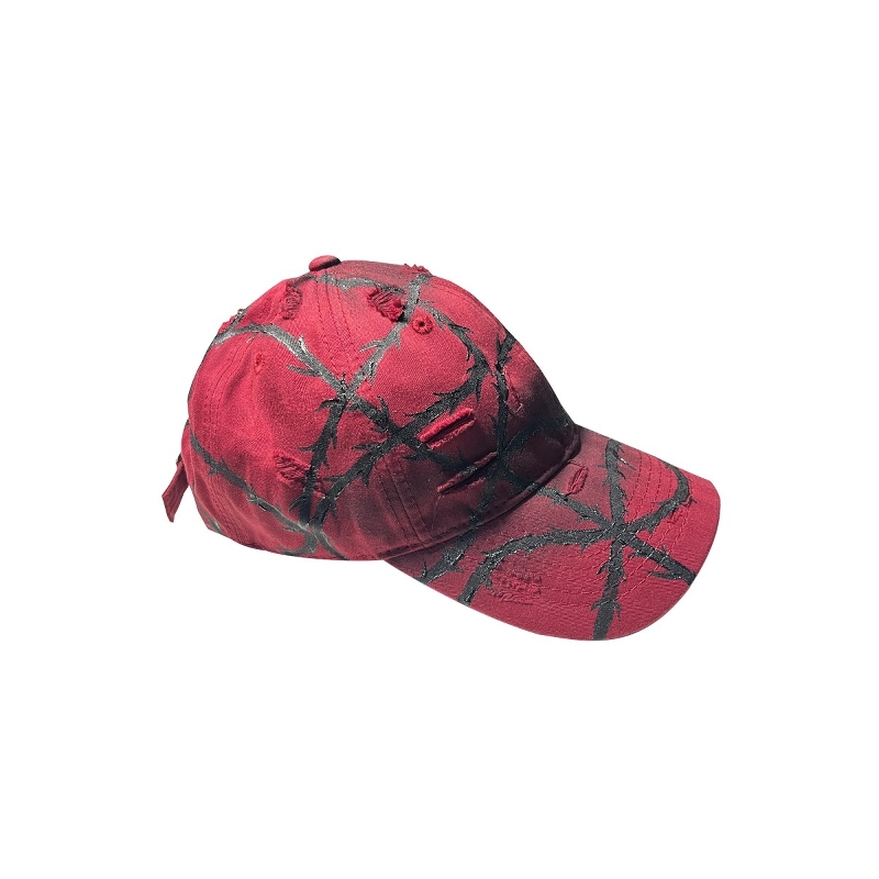 棒球街头休闲图腾vintage弯檐帽