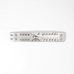 Without Me/PunkFK骷髅镜面银漆皮手镯|手环手带手链原创设计朋克