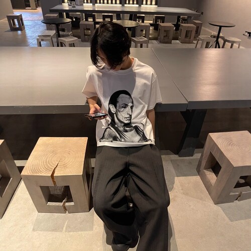 定制印花索洛纳凉感纯棉短袖极简