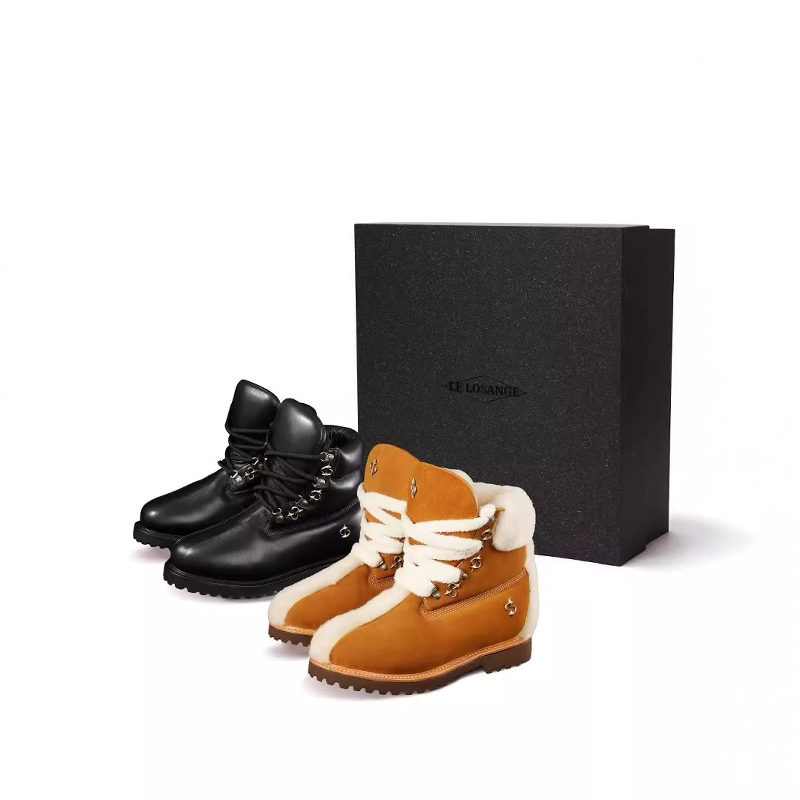 厚底增高踢不烂大黄靴马丁靴真皮
