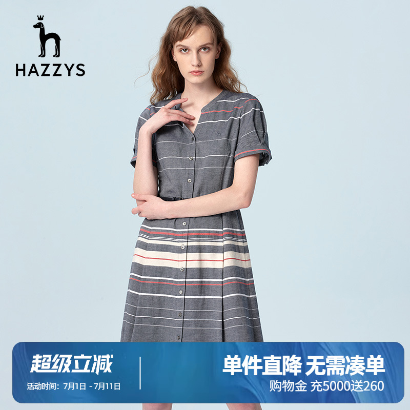 哈吉斯休闲Hazzys连衣裙