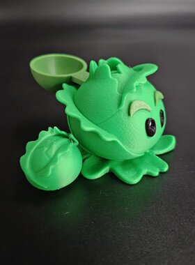 植物大战僵尸-卷心菜投手3D打印玩具模型手办桌面摆件游戏周边IP