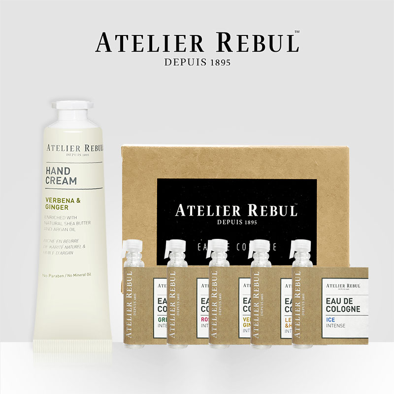 Atelier Rebul土耳其香水试香小样12*2ml 香氛滋润手霜30ml套装