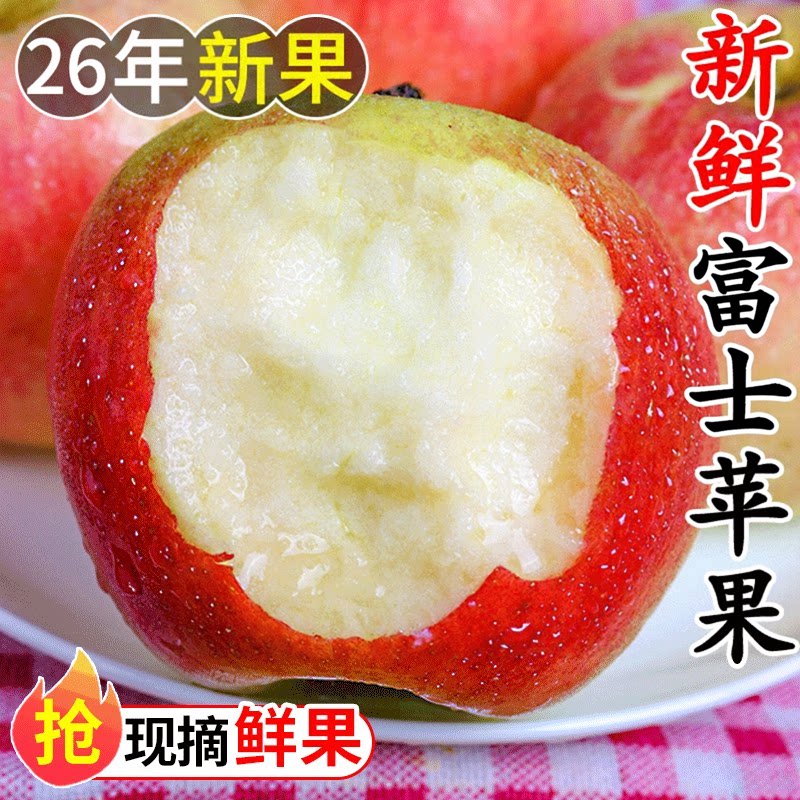 脆甜多汁产地直发头茬富士