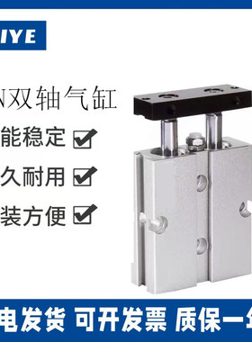 双轴双杆气缸TN10 16 20 25 32×30*40x50X60X70X80X90X100X150S