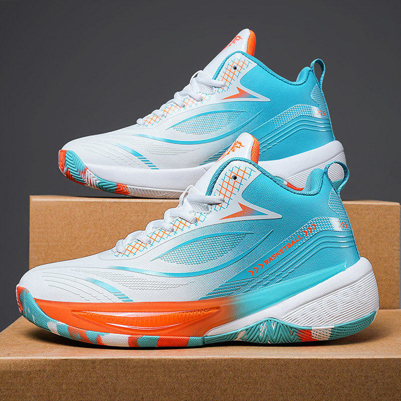 46码男鞋大码运动鞋男47秋夏季45减震耐磨学生青少年篮球高帮球鞋