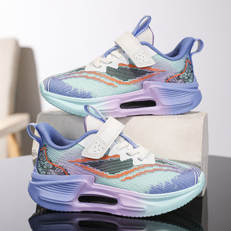 儿童室外跳绳鞋训练专用透气软底轻便跑步鞋小学生男童女童运动鞋