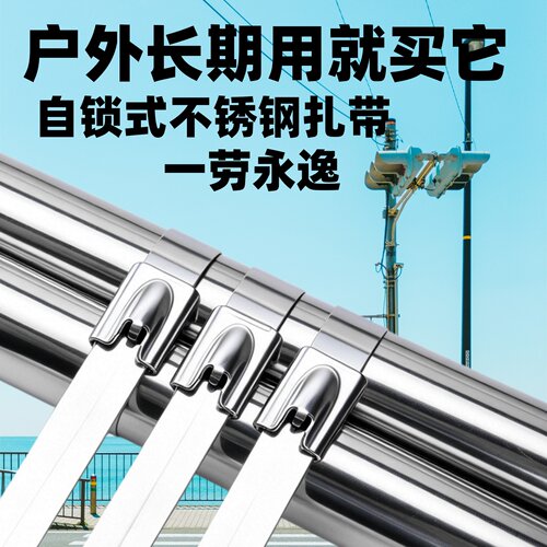 添翼不锈钢扎带户外型专用