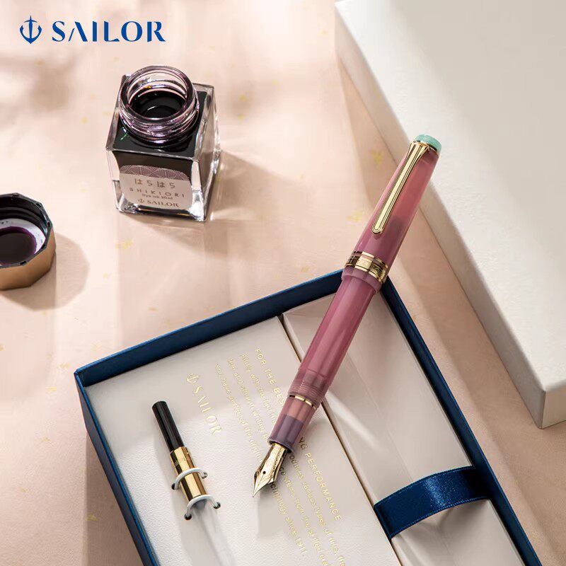 SAILOR写乐季节的节日 官方正品14K金尖钢笔礼盒装 高端商务办公签名送礼佳品 精致限量款墨水笔