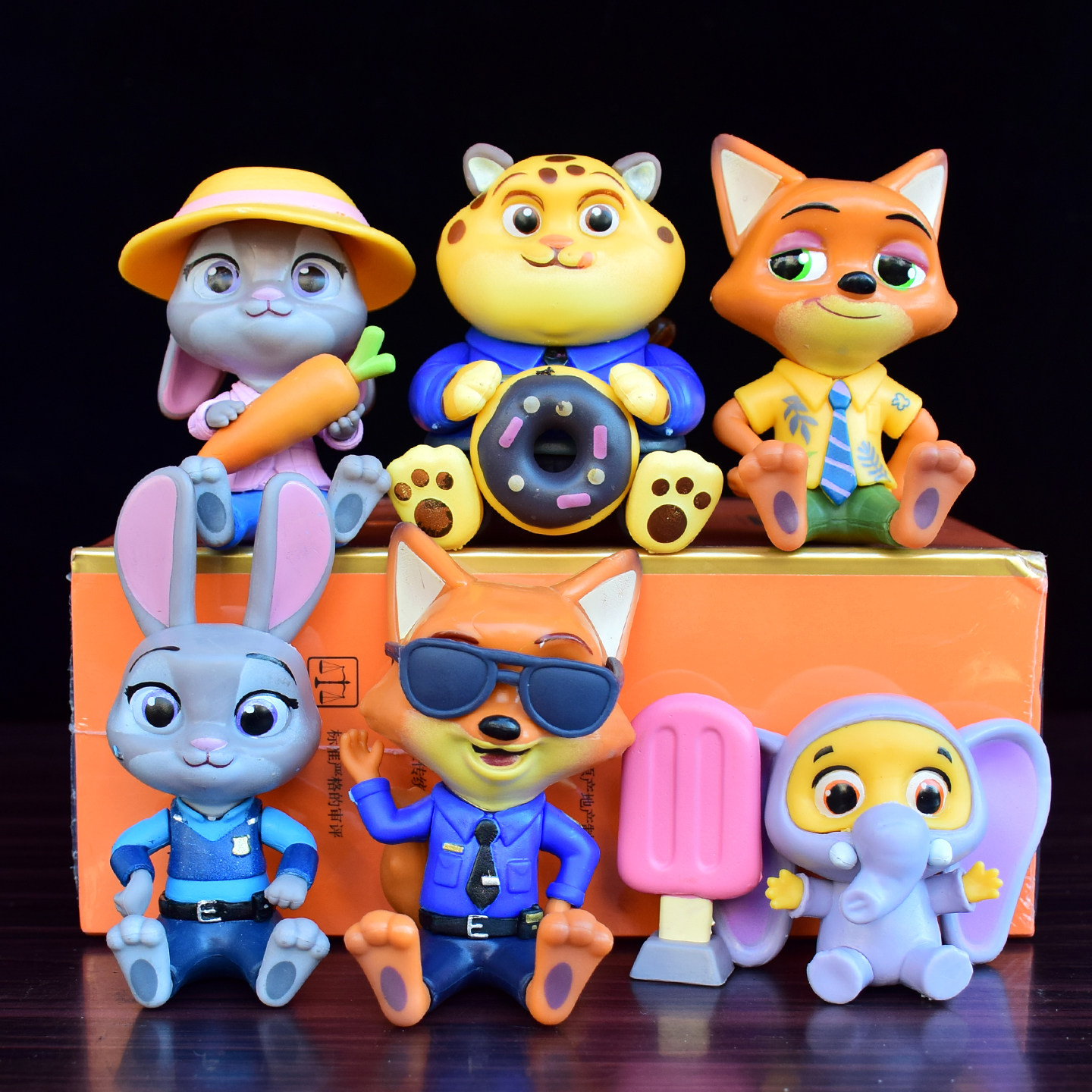 疯狂动物城手办狐尼克大象摆件兔子朱迪警官儿童公仔玩偶生日礼物,模玩/动漫/周边/娃圈三坑/桌游,手办/手办景品,淘宝优惠券,粉丝福利购,淘宝优惠卷