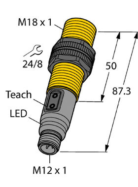 BCT5-S18-UP6X2T-H1151接近开关传感器BCT5-S18-UP6X2T-H1151