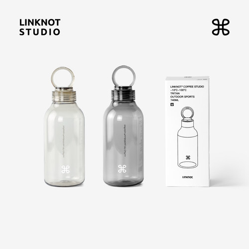 纽结运动水杯户外tritan大容量杯