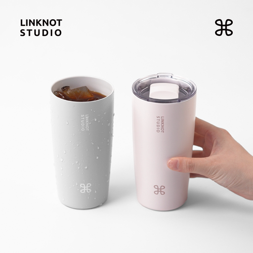 纽结保温杯陶瓷内胆直饮咖啡杯