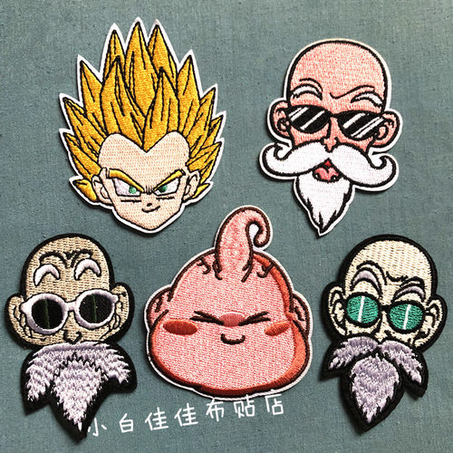 贴花徽章龟仙人孙悟空魔人