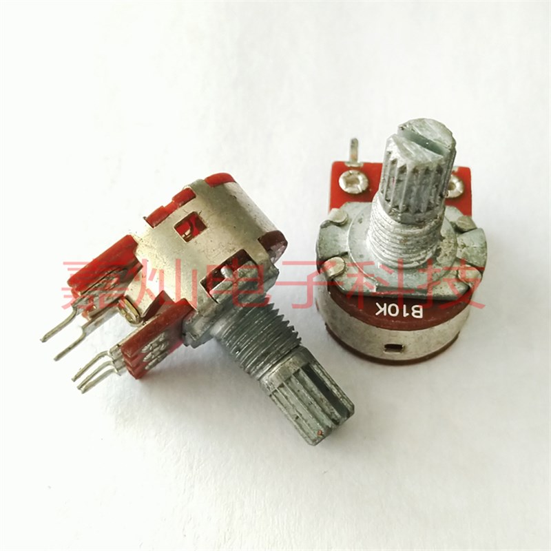 优质WH148型单联带开关可调电位器 梅花轴 1K 2K 5K 10K 50K 100K