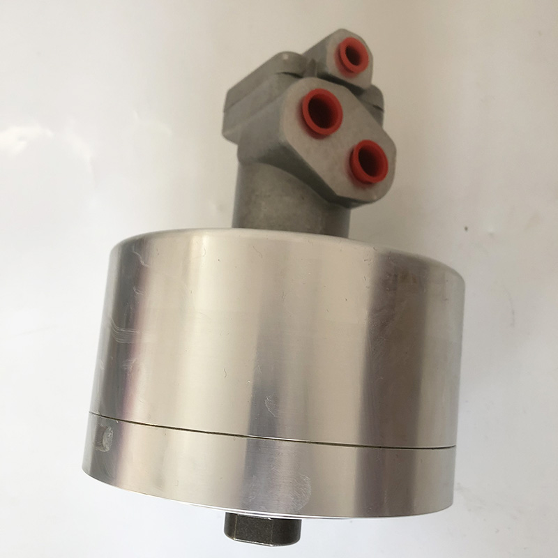 液压夹头中实油缸中空油压回转缸三爪夹头油缸台湾标准油缸1225