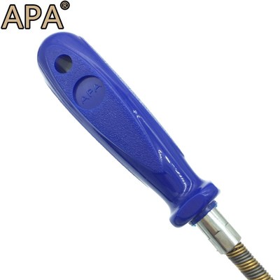 不锈钢喉箍螺丝刀 304卡箍万向可弯套筒批 管卡扳手软W轴喉箍批7m