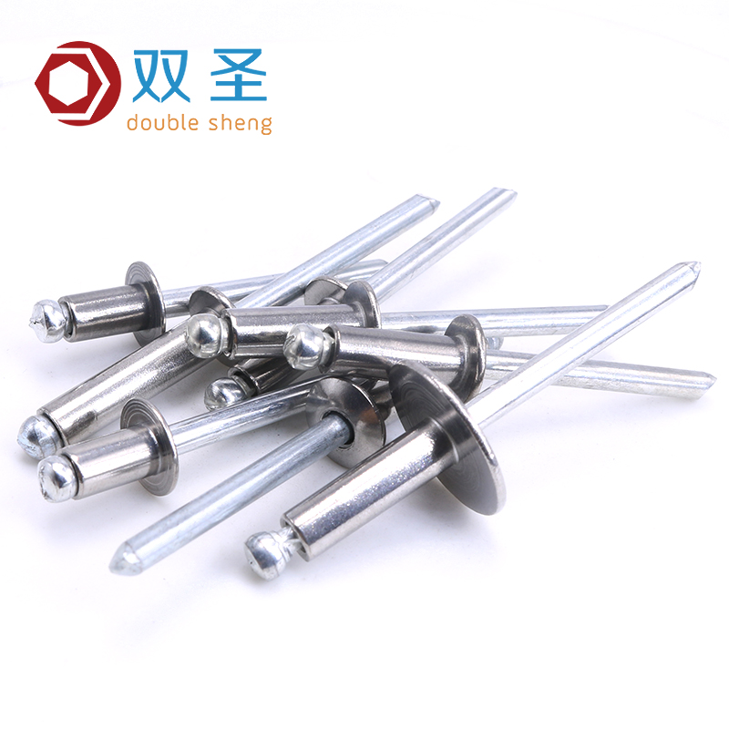 2.4M3.2M4M5M6拉铆钉304不锈钢抽芯铆钉圆头拉钉大帽抽心装潢国标