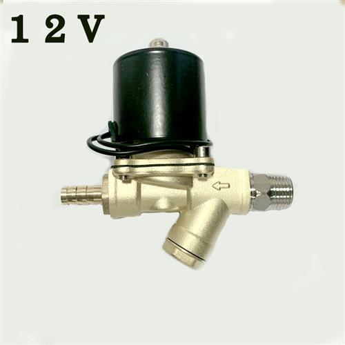 货车滴水煞车汽车淋水器配件铜电磁阀带滤网 放水开关电子阀24V