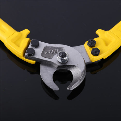 电缆剪线钳正品大口电缆线的剪刀电线快剪 电工月牙剪手动 断线钳