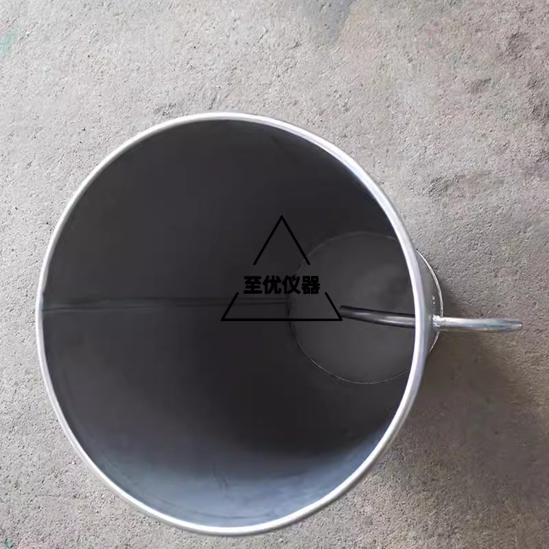 HX-2000虹j吸法比重测定仪不锈钢虹吸桶土工比重法带止水夹乳胶管