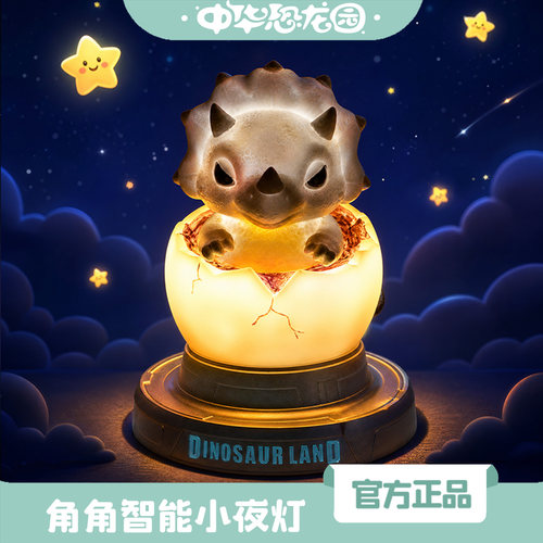 中华恐龙园正版声控小夜灯玩具