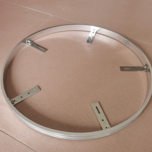 17寸 车轮毂 环形铝圈 LED五彩灯带卷圆铝直径430圆型折弯