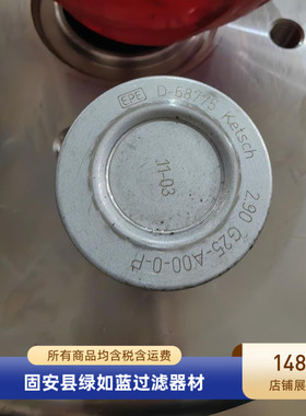 EPE D-68775 Ketsch 2.90 G25-A00-0-P过滤器滤芯