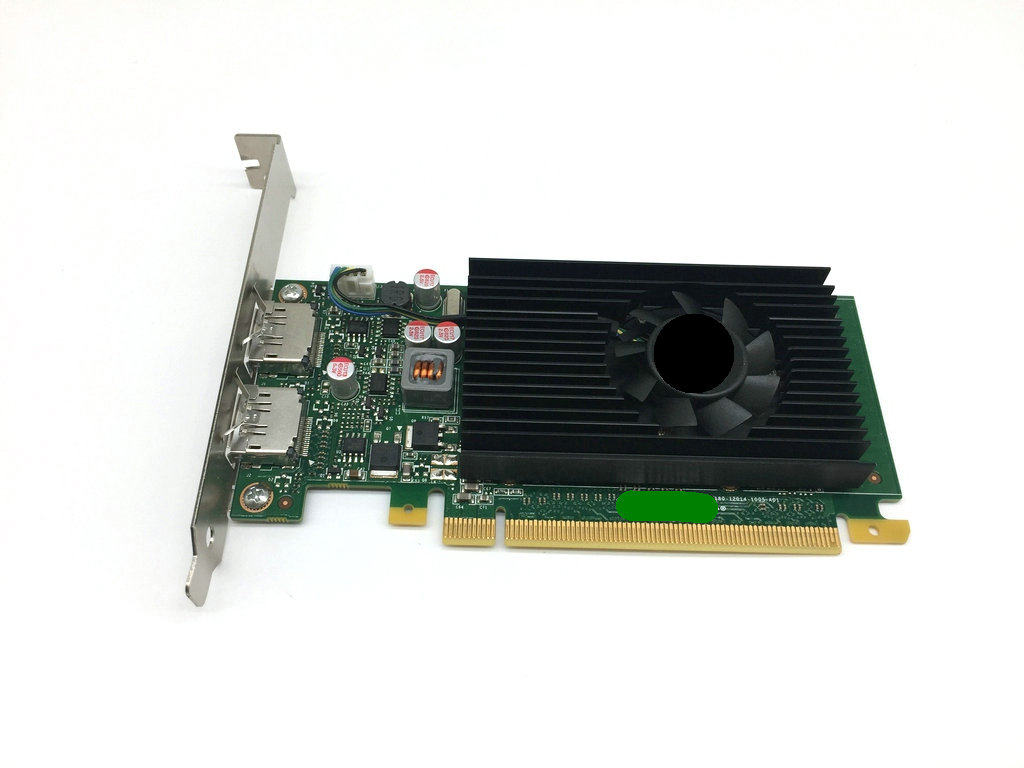 原装nvs310专业1g显存显卡双dp接口高清办公多屏显示半高全高挡板