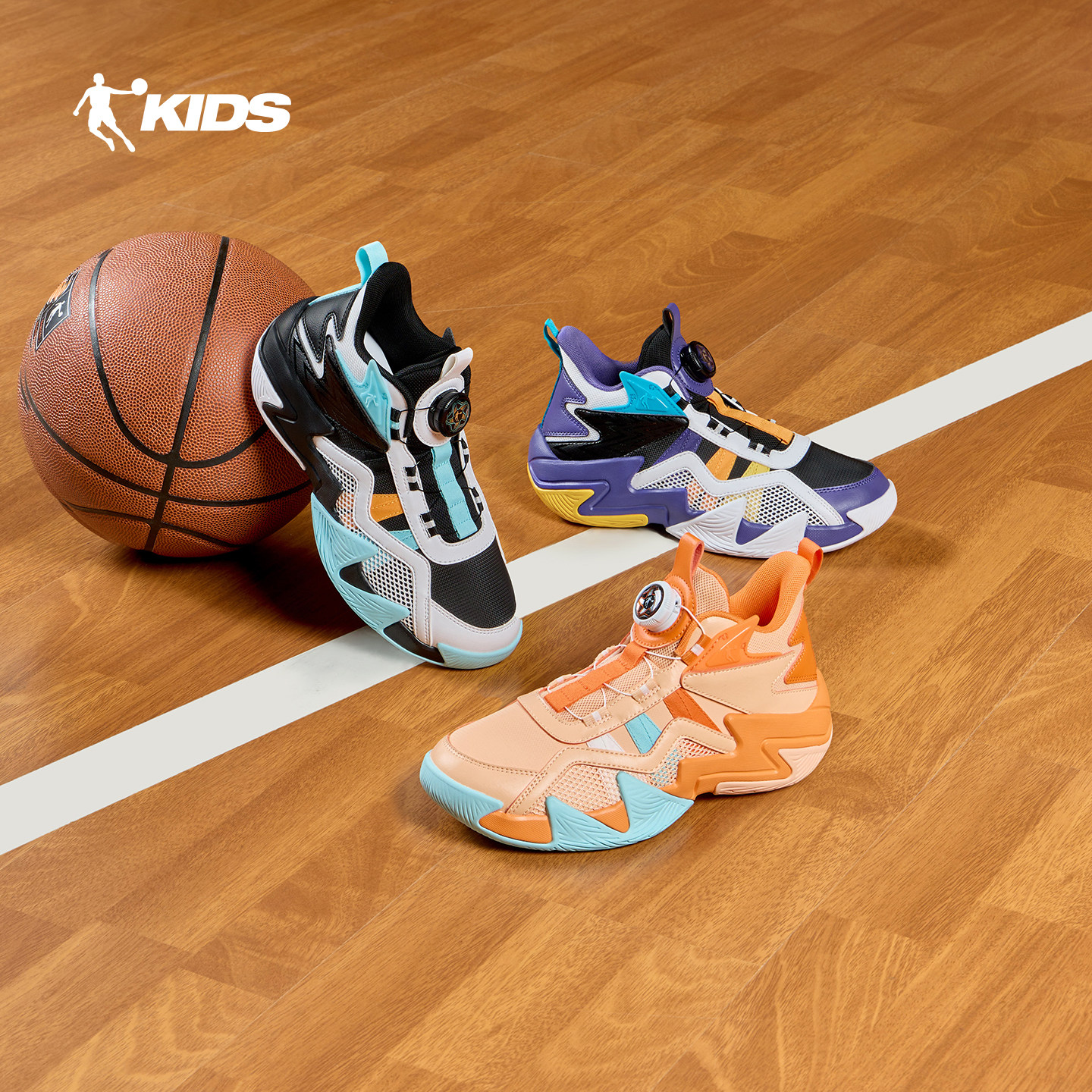 乔丹儿童青少年篮球鞋2025秋冬新款男大童运动鞋专业训练实战战靴